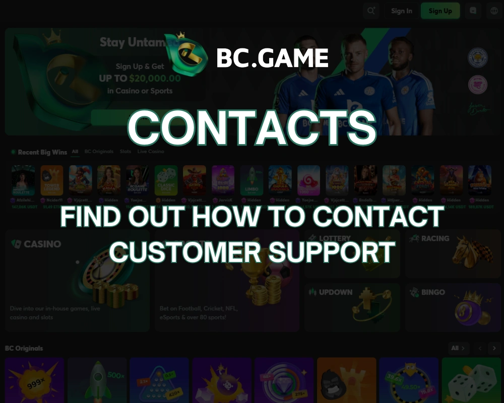 BC.Game Contact