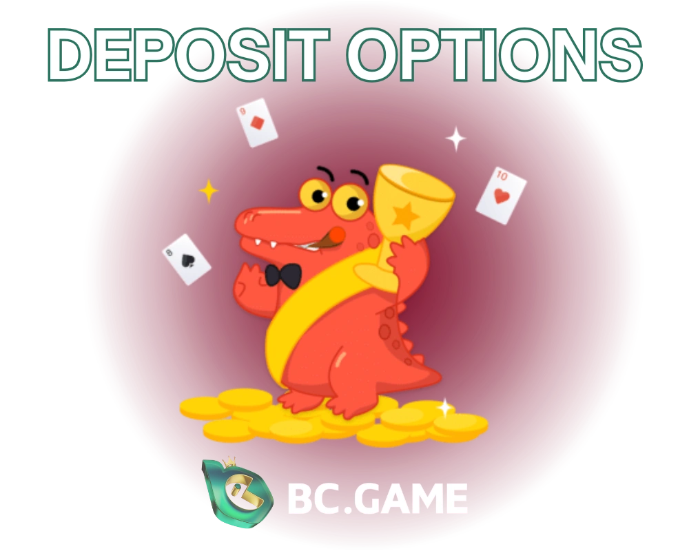 BC Game deposit options