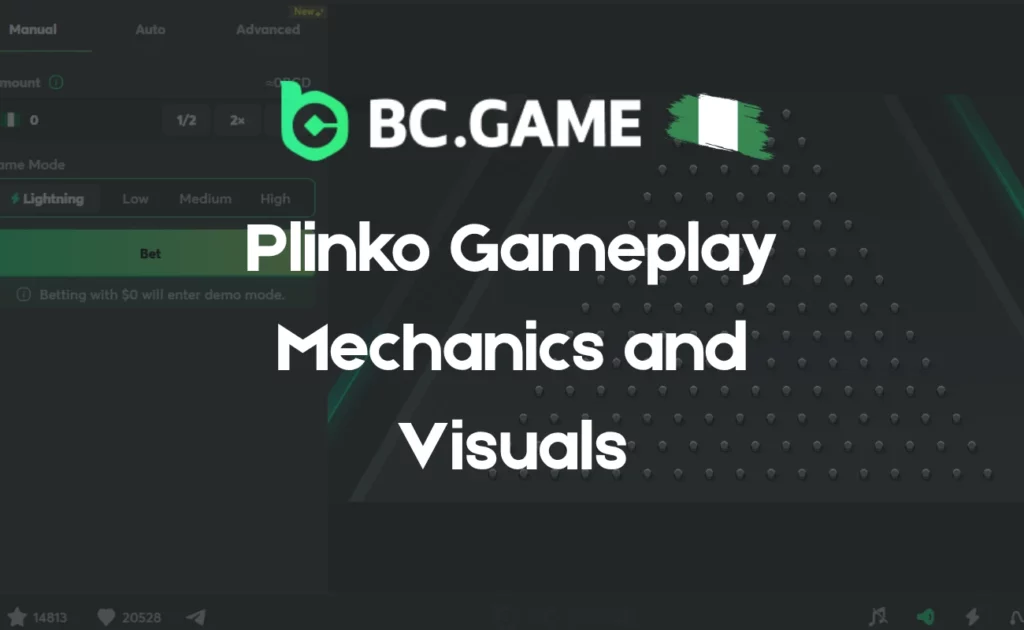 BC Game Plinko gameplay